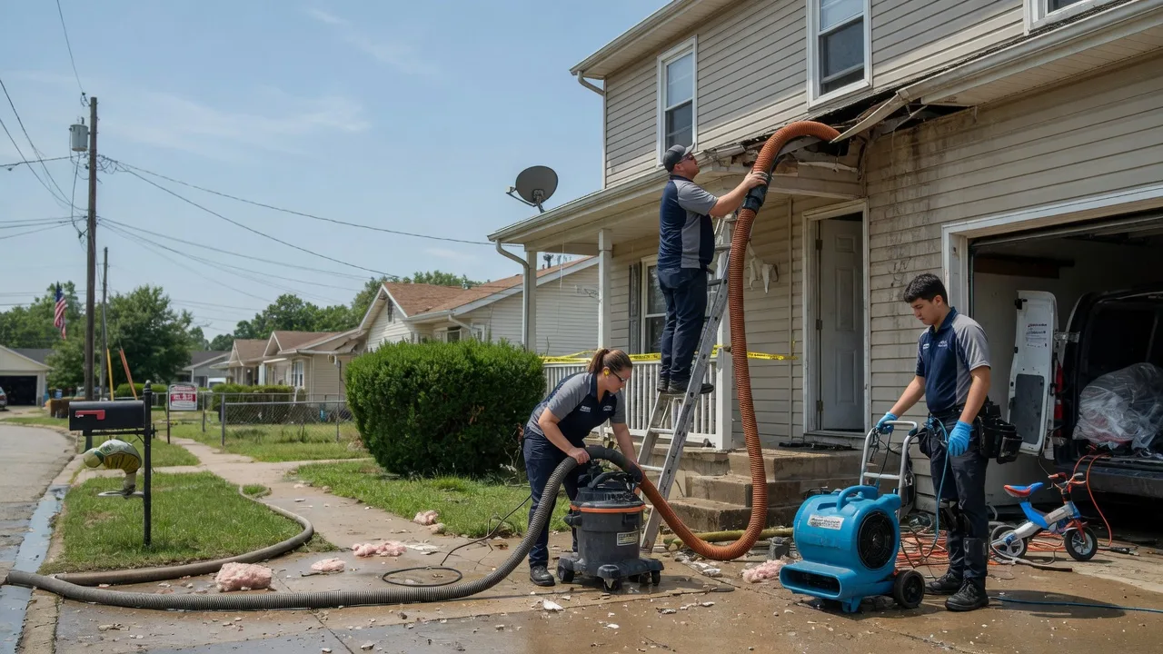 Water Damage Restoration in Rheems, PA near me